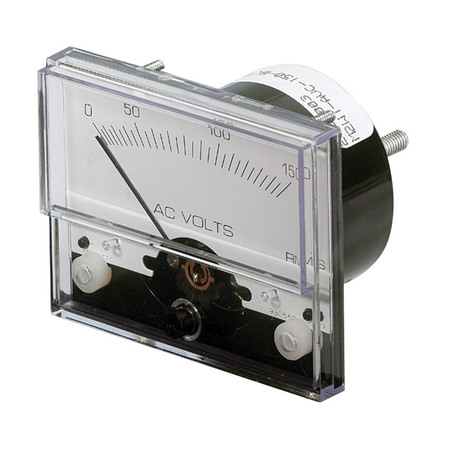 PANELTRONICS Ac Voltmeter 2 1/2" 0-150 Volts Ac Analog 289-003